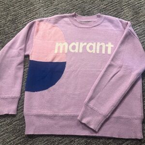 Isabel Marant Pastel Graphic Sweater